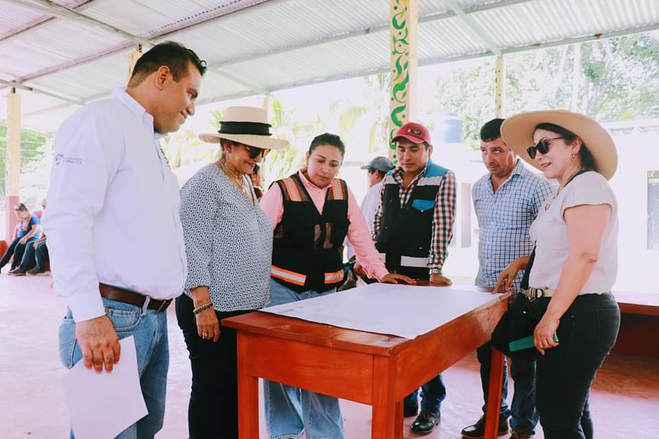 Reunión del Comité de Obras en Palizada