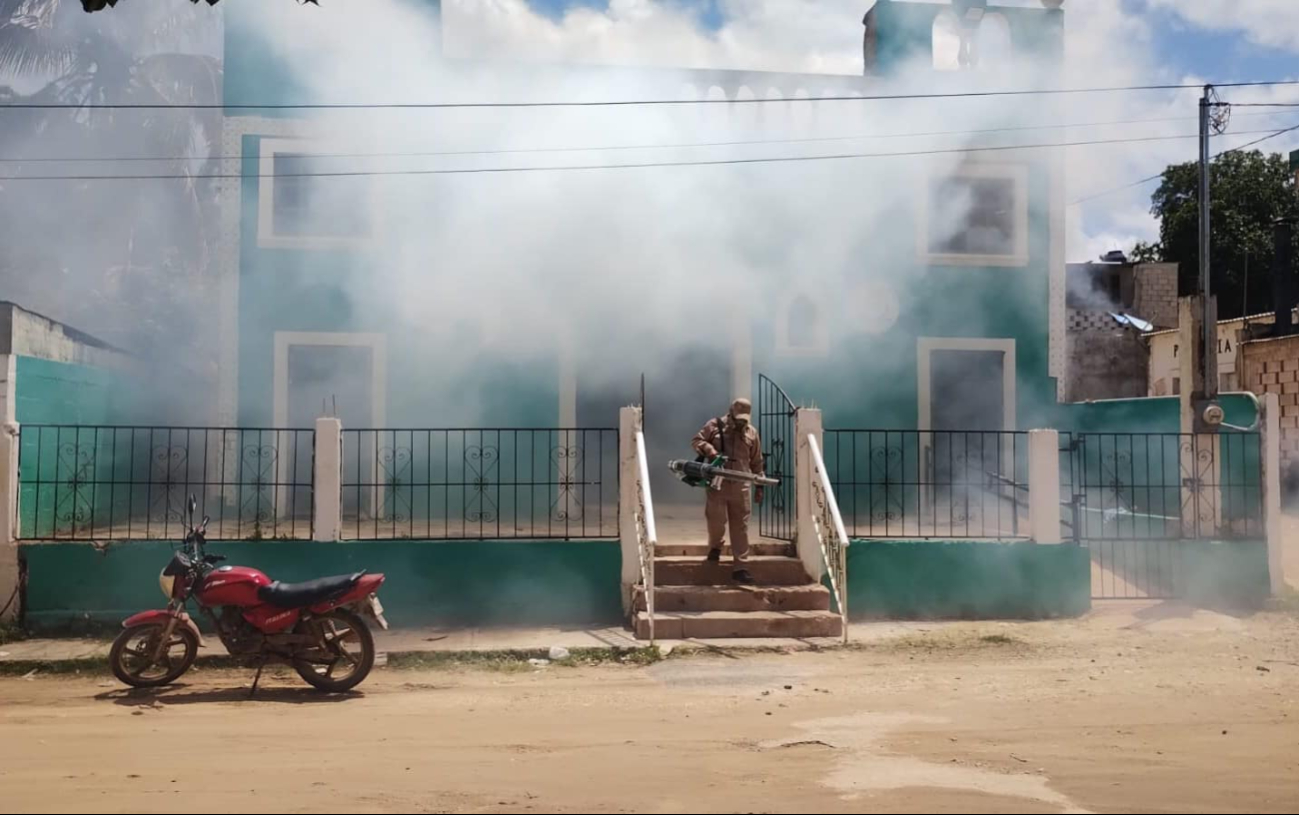 Completan fumigación contra el dengue en la capital de Campeche