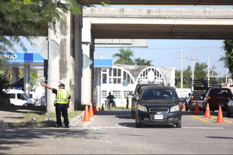 Anuncian cierre del Periférico con calle 42 Sur en Mérida  