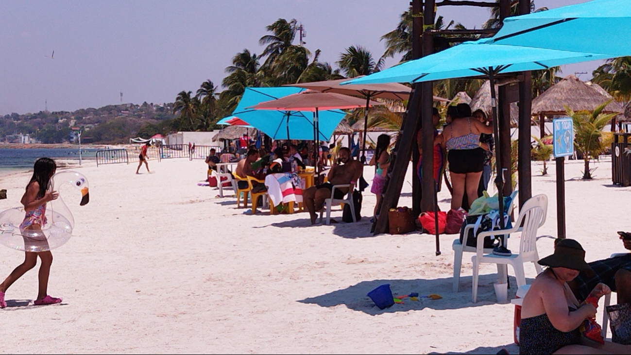 Se están realizando labores para mejorar el flujo de transporte hacia Playa Bonita.