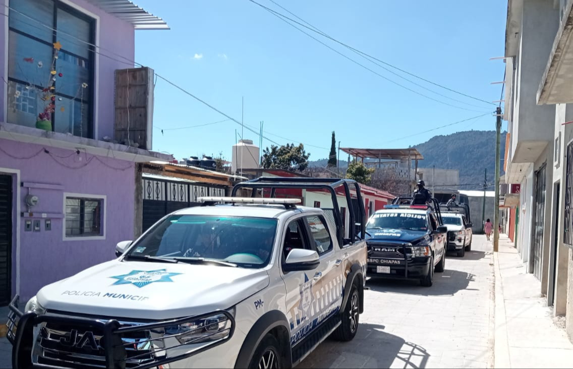 Policías de San Cristóbal de las Casas lograron la detención del hombre