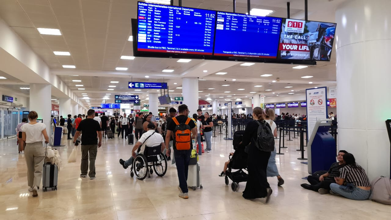 La afluencia de pasajeros aumentaría durante el fin de semana