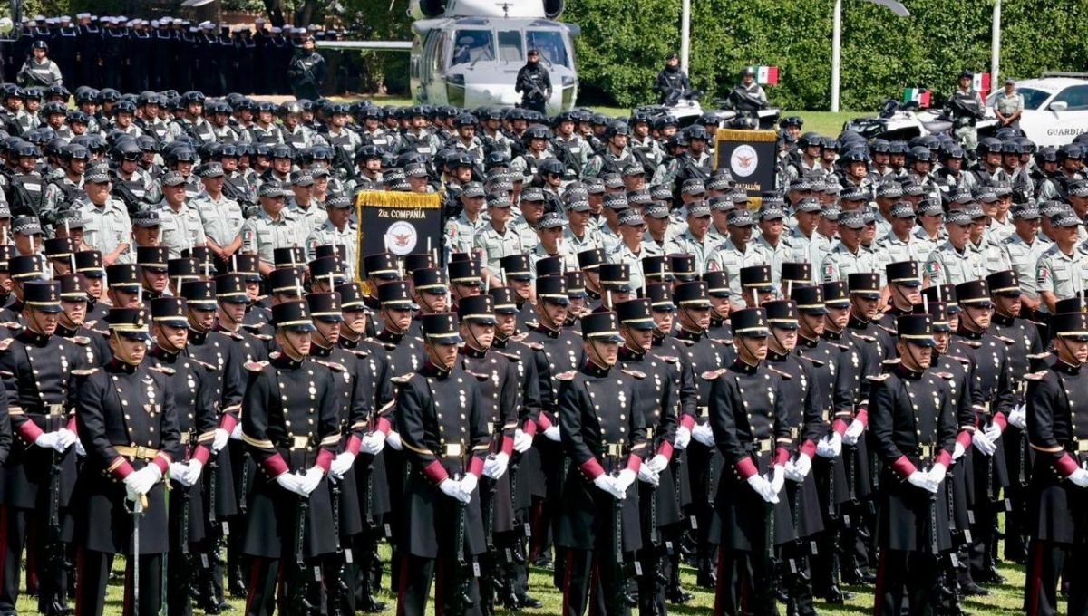 Ceremonia por el 5to. Aniversario de la Guardia Nacional