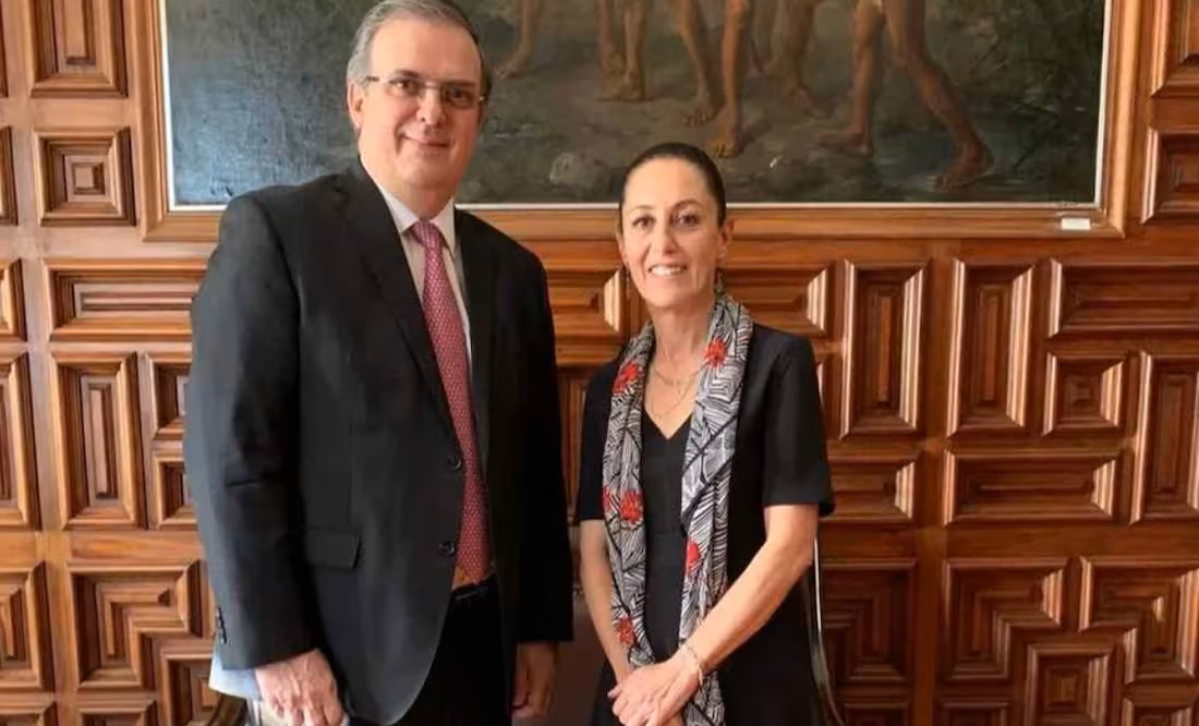 Claudia Sheinbaum asegura que Marcelo Ebrard es uno de los mejores servidores públicos del país