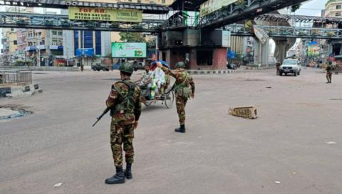 En Bangladesh el Ejército patrulla calles para contener manifestaciones estudiantiles