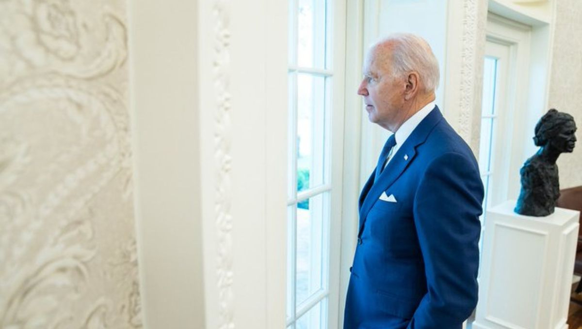 Joe Biden, presidente de Estados Unidos y candidato demócrata a la presidencia