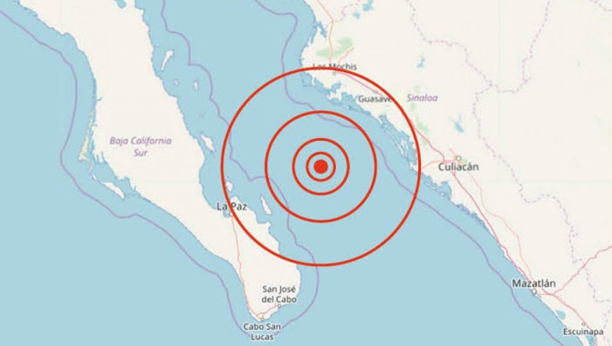 La mañana de esta sábado se registró un sismo al sur de Los Mochis, Sinaloa, sin que se reporte daños