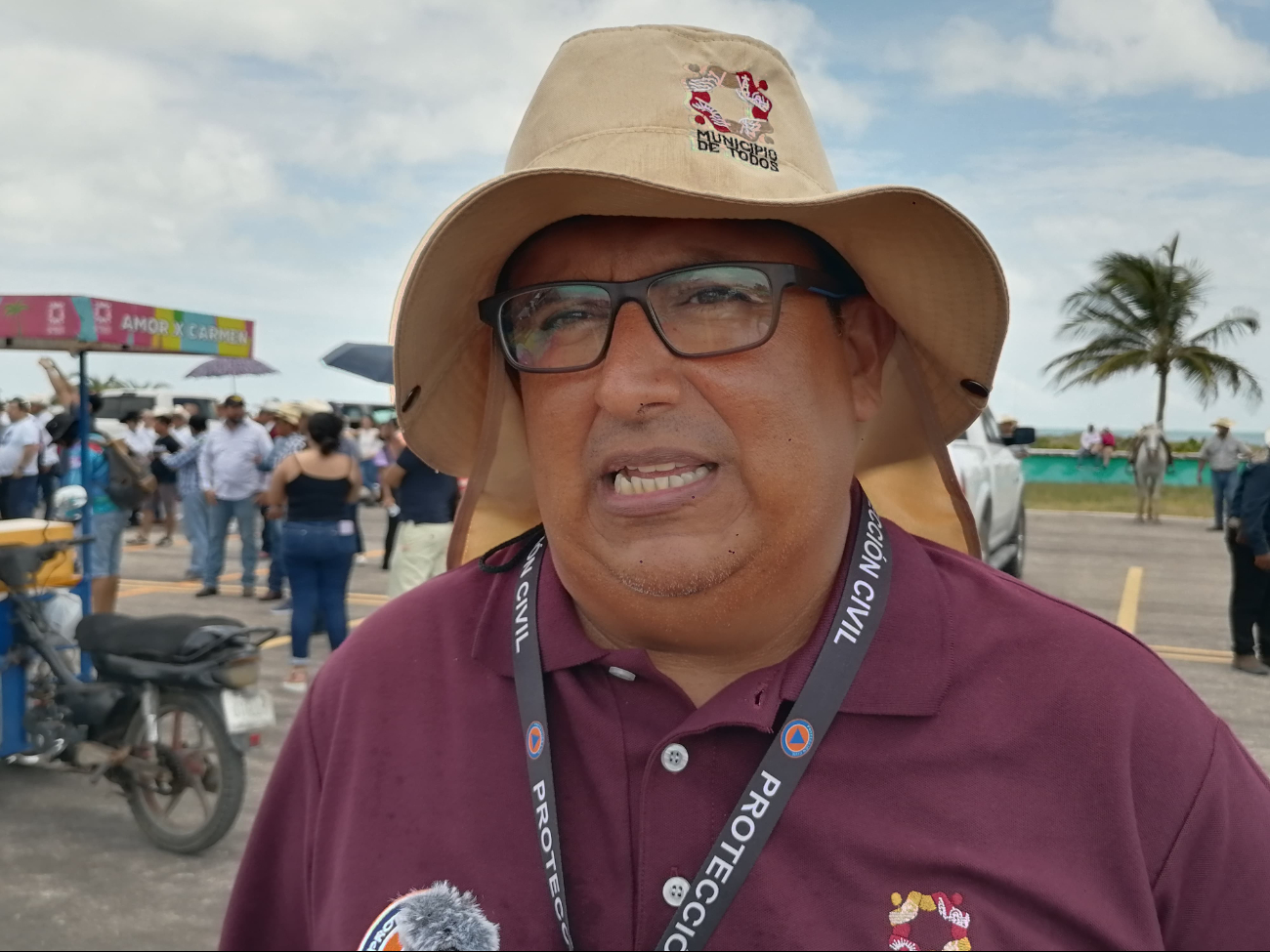 Julio César Villanueva Peña, director de Protección Civil, informó que salvo incidentes menores, la feria ha tenido un saldo blanco.