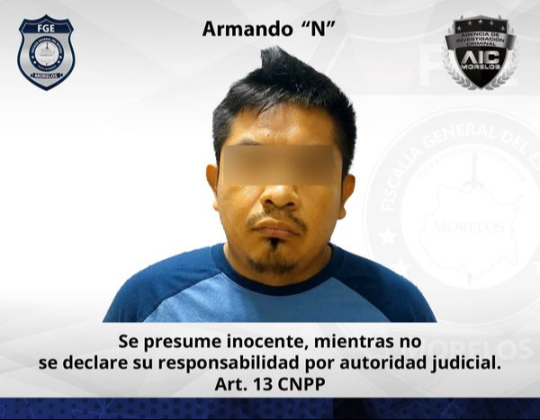 Armando "N", de 33 años