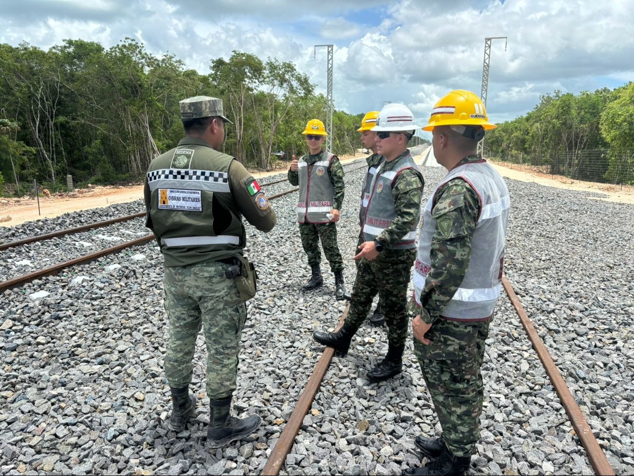 Celebró los avances del Tren Maya, destacando el compromiso del presidente con la región sursureste del país.