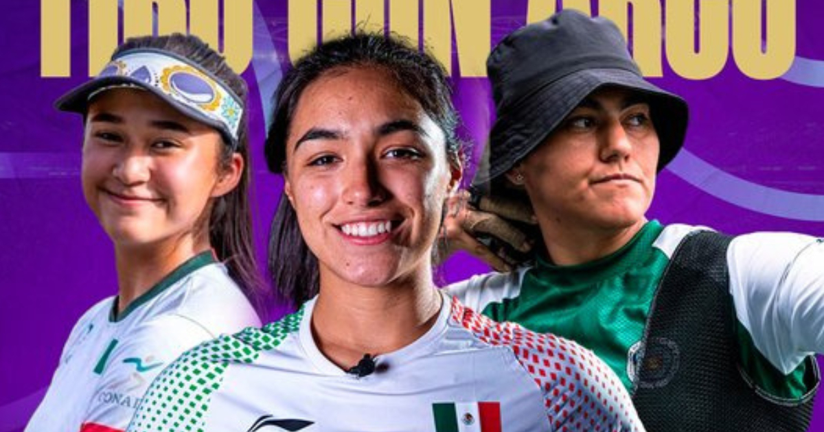 Las selección femenil de Tiro con Arco