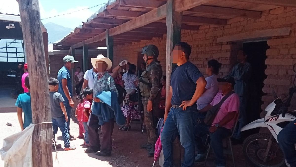El gobierno de Guetemala reporta que al menos 580 personas de Chiapas han sido desplazadas por la violencia del crimen organizado, hacia ese país