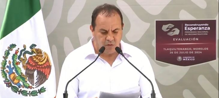 El Gobernador de Morelos Agradece al Presidente por el Impulso a la Reconstrucción