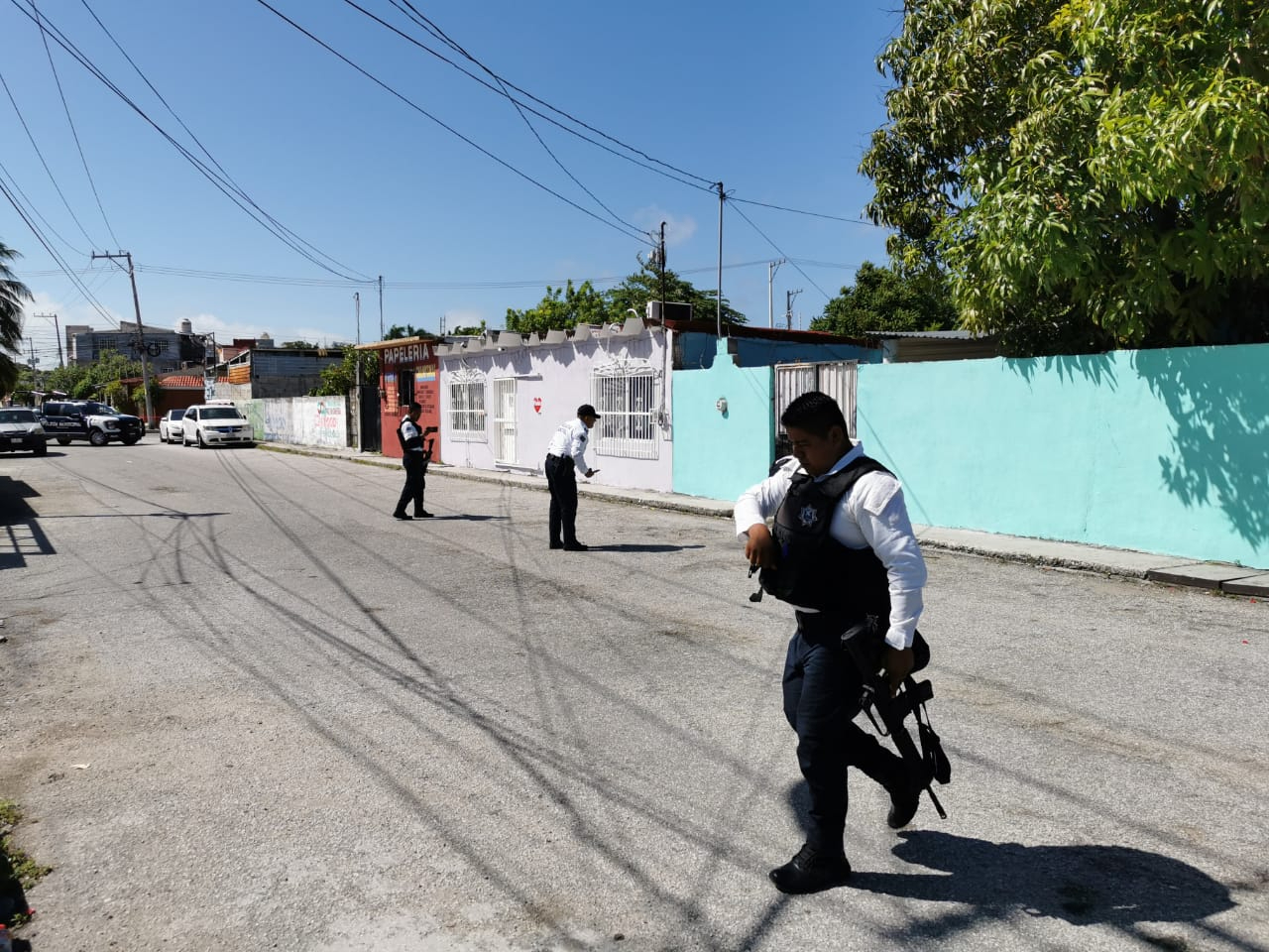 Nueve detonaciones de armas de fuego resultó la fachada