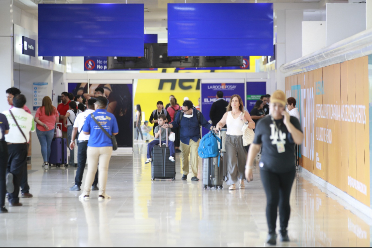 Se registró el retraso de otros 14 vuelos en el aeropuerto de Cancún