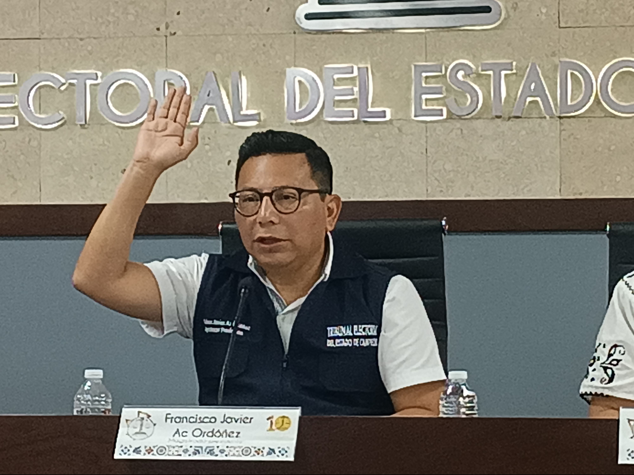 Francisco Javier Ac Ordoñez, magistrado presidente del Tribunal Electoral del Estado de Campeche