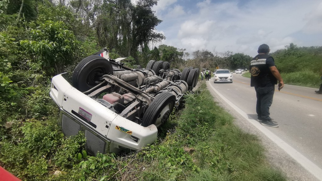 Ten cuidado con los accidentes de carretera