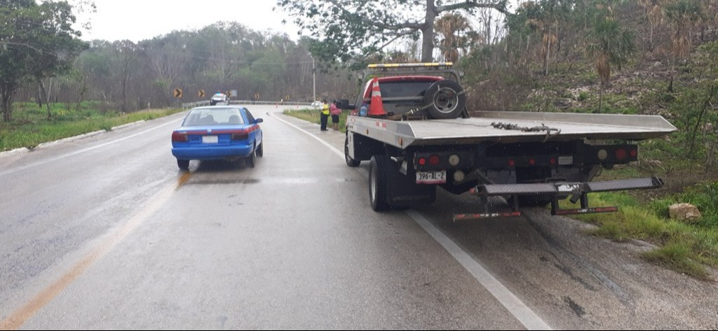 Ten cuidado con los accidentes en carretera