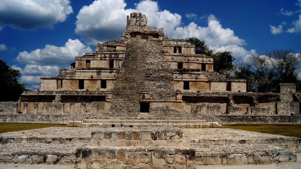 Zona arqueológica de Edzná.