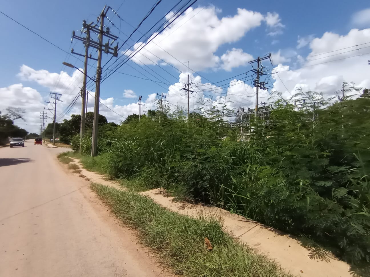 La Comisión Federal de Electricidad tiene en abandono su vieja sub estación termoeléctrica