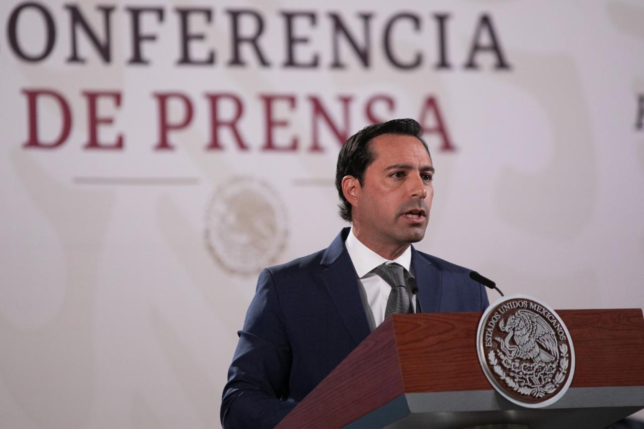 El gobernador Mauricio Vila dio avances sobre las obras en Yucatán