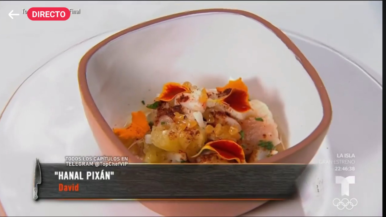 Entrada de David Salomón en Top Chef VIP 3