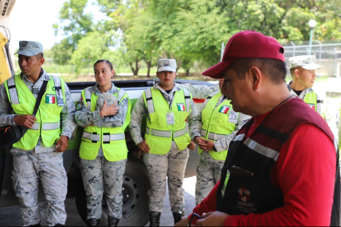 Las jornadas recientes se enfocaron en analizar riesgos internos y externos del aeropuerto, con la participación de trabajadores, Protección Civil y seguridad federal.