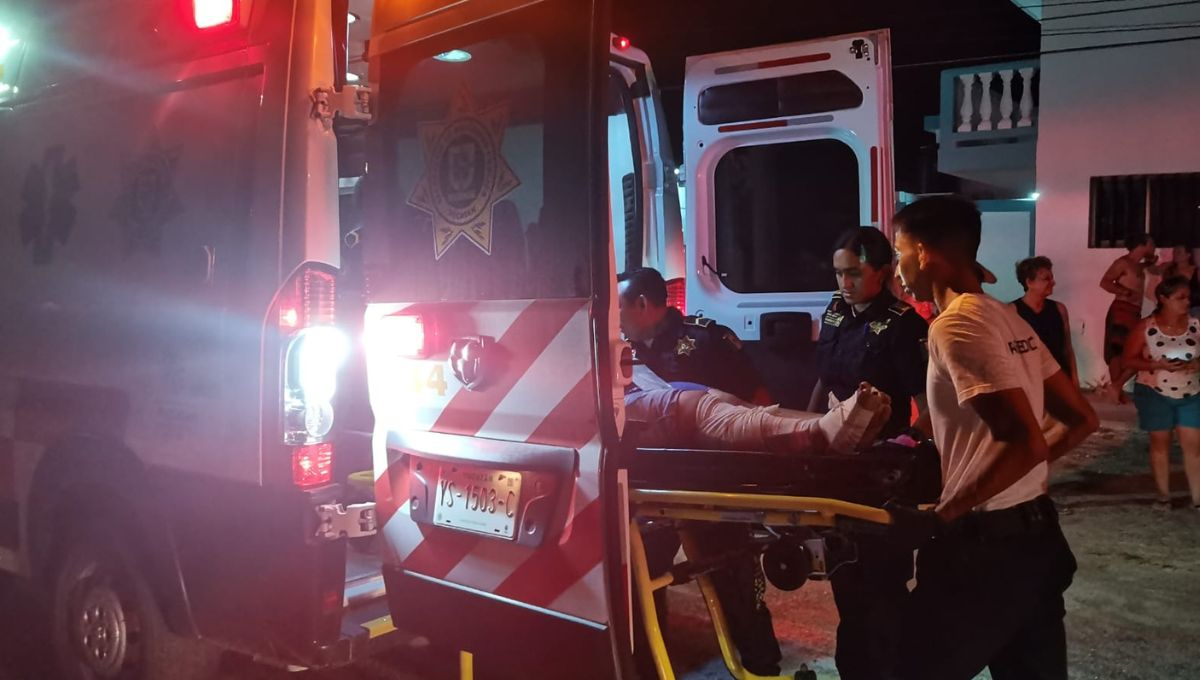 Una mujer fue trasladada al hospital en Progreso