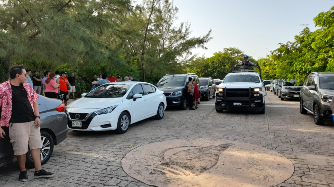 Así marcha la previa a la manifestación en Cancún, Quintana Roo