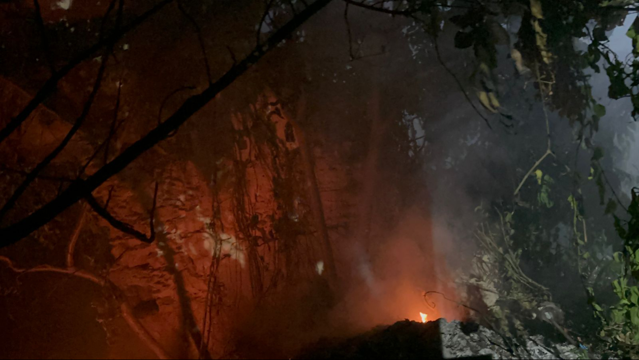 Indigente  provoca incendio en Campeche durante la madrugada  