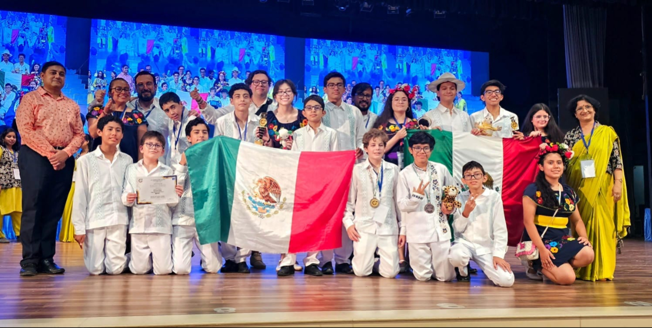 La delegación mexicana brilló en la competencia en la India