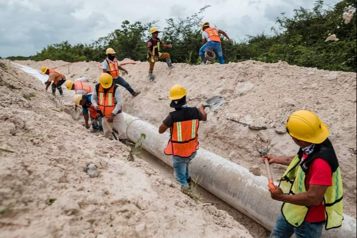 Campeche: Acueducto Xpujil-López Mateos    estará listo en agosto   