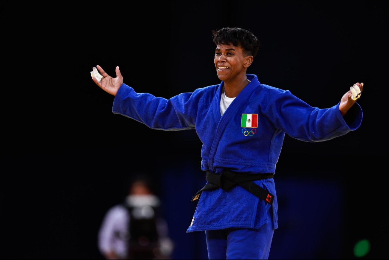 Su amor por el judo la llevó a representar a México