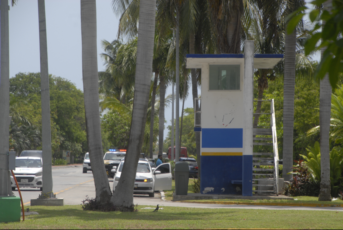 En la Zona Hotelera sólo hay tres casetas policiacas