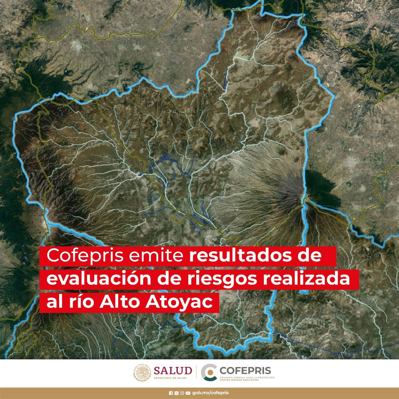 Estas fueron los análisis de la Cofepris en torno al Río Alto Atoyac