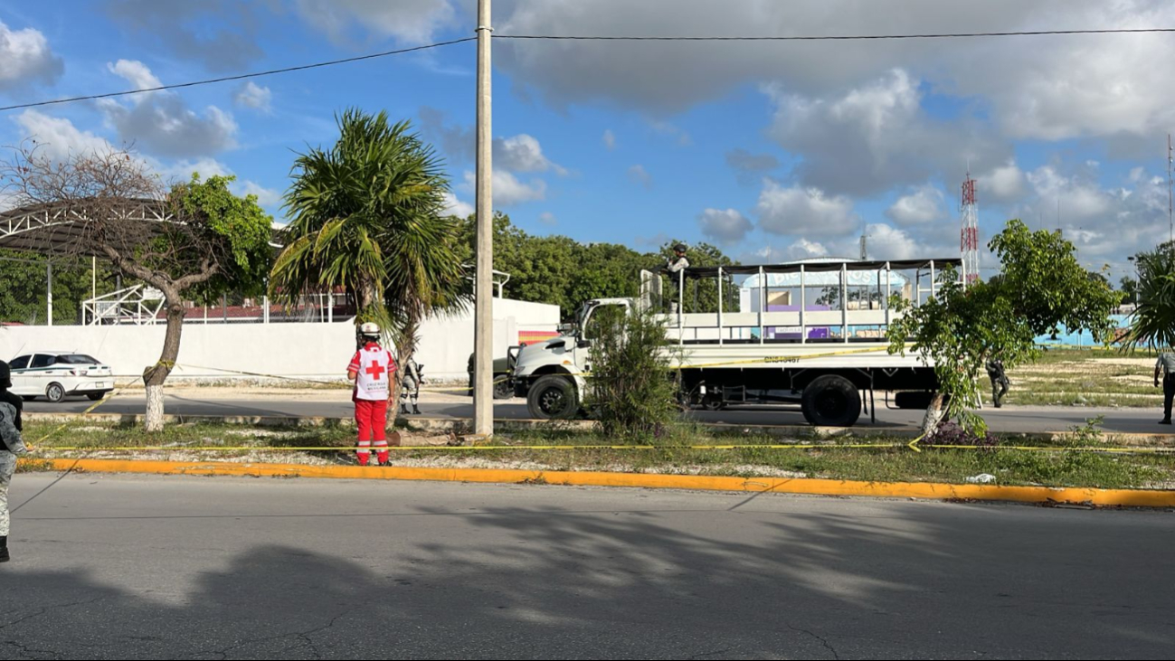 Paramédicos de la Cruz Roja arribaron al sitio