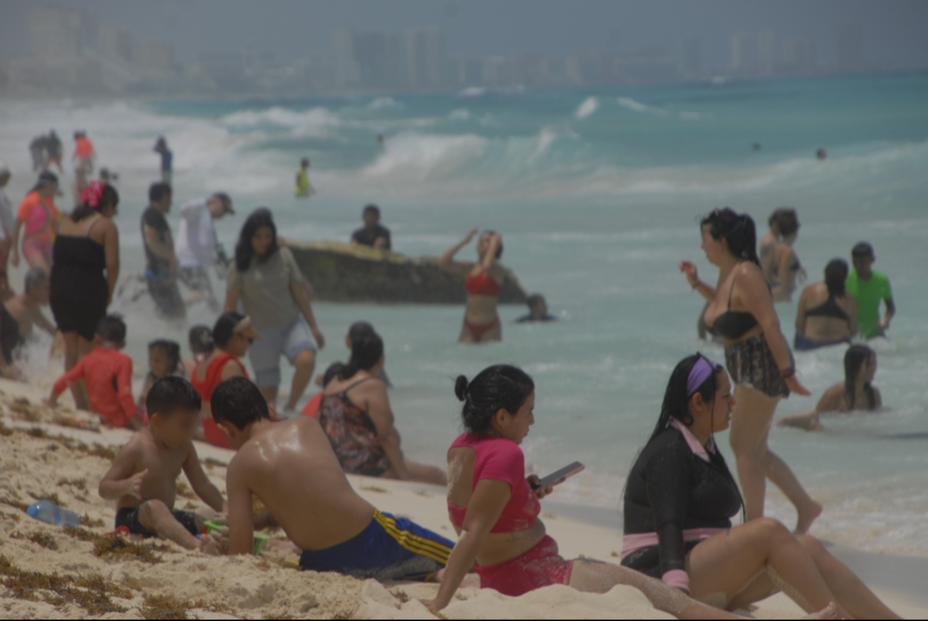 Playas de Cancún, sin la seguridad suficiente para la masiva afluencia de turistas