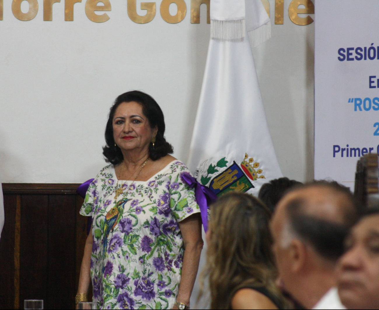 Silvia América López Escoffié recibió la medalla