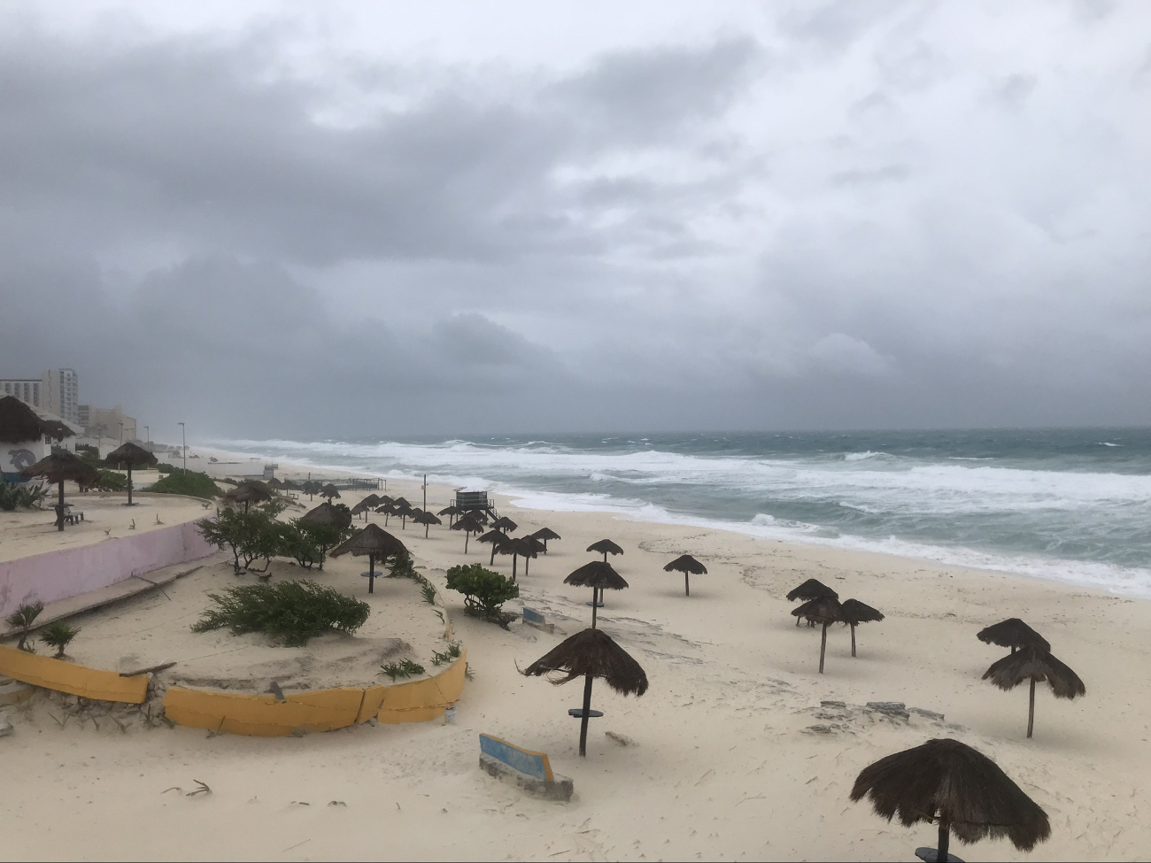 El Huracán Beryl recorrerá la Península de Yucatán