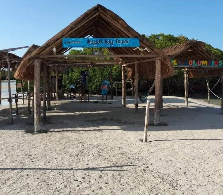 Isla Columpios suele ser una sede muy visitada en Chuburná, Yucatán