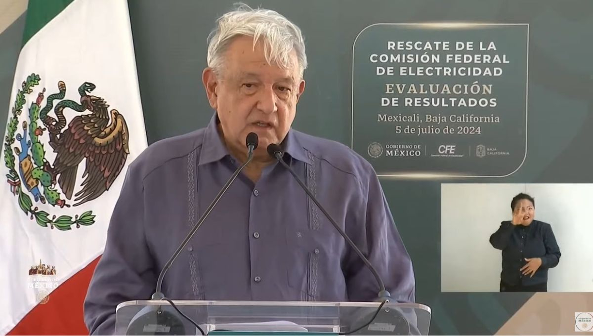 Andrés Manuel López Obrador celebra avances de la CFE y elogia a Claudia Sheinbaum como primera presidenta de México