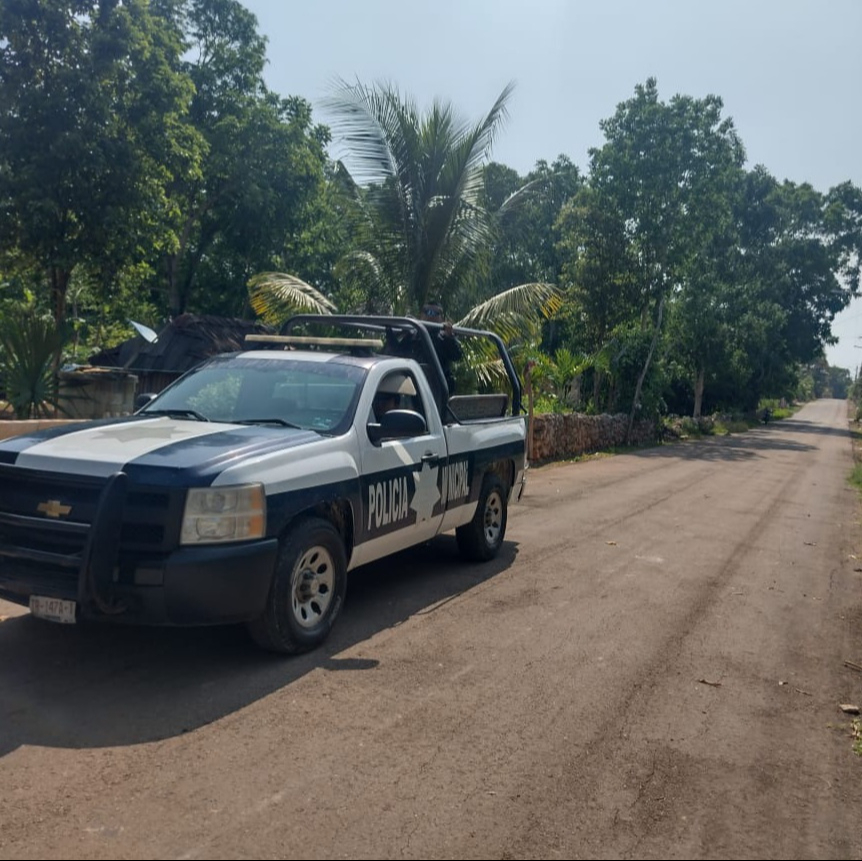 Policía de José María Morelos en el domicilio