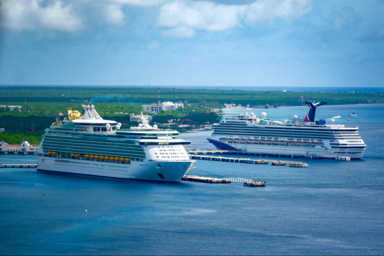 Continúa el reporte de cruceristas a la isla, y con el embate del Huracán Beryl, solo dos días se cancelaron arribos