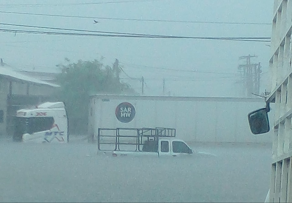 Las inundaciones son graves en Veracruz