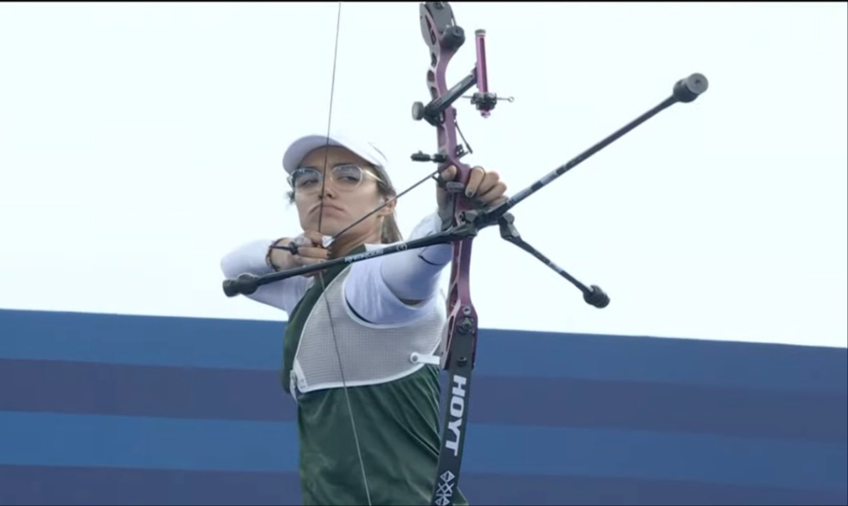  Ana Pau Vázquez   se despide de París 2024 en  Tiro con arco individual