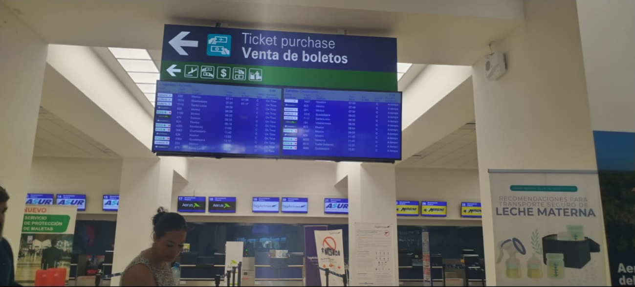 El vuelo de VivaAerobus es el más retrasado en la jornada