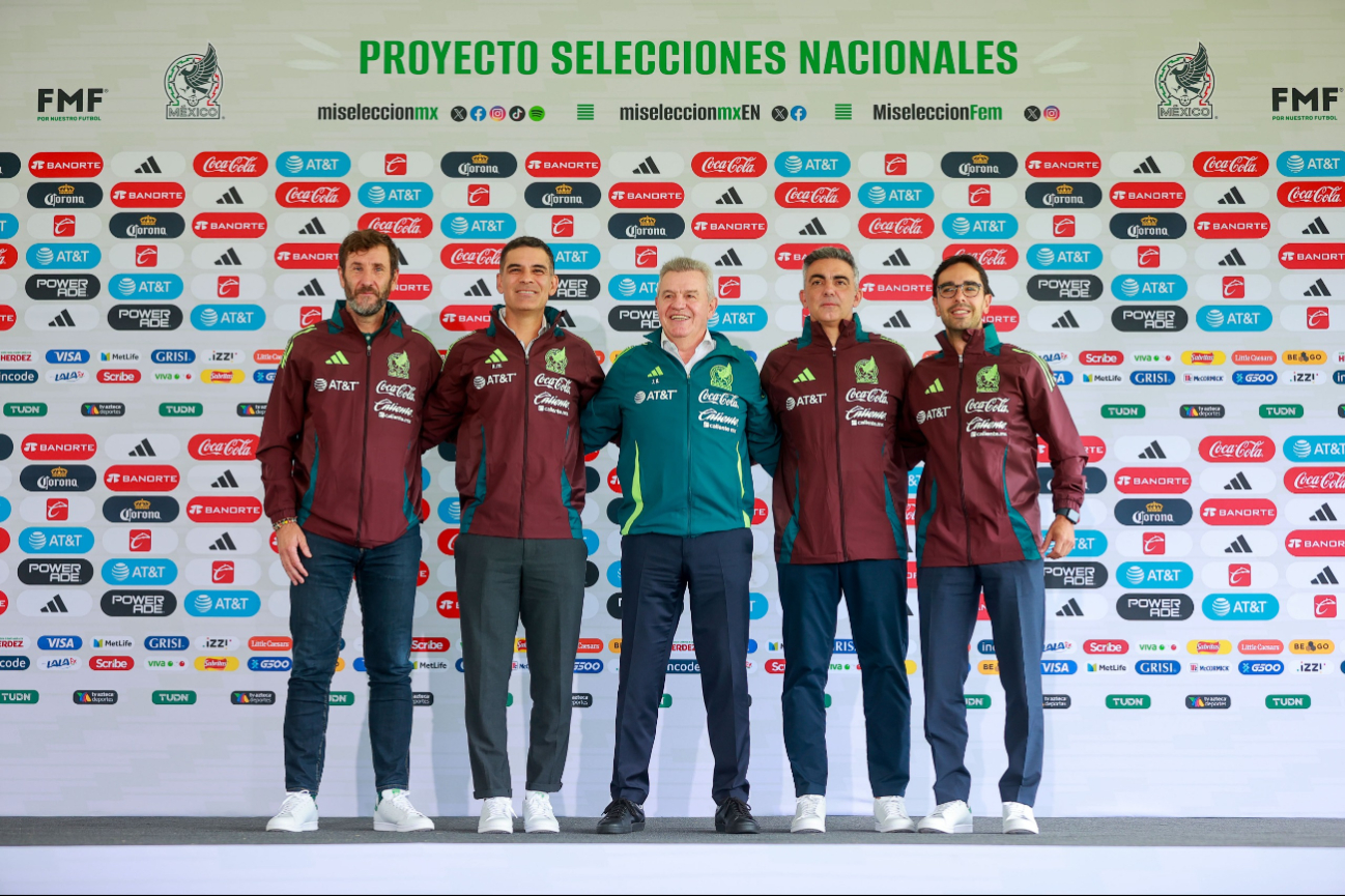 Javier Aguirre y Rafa Márquez son presentados  como DT y auxiliar de la Selección Mexicana