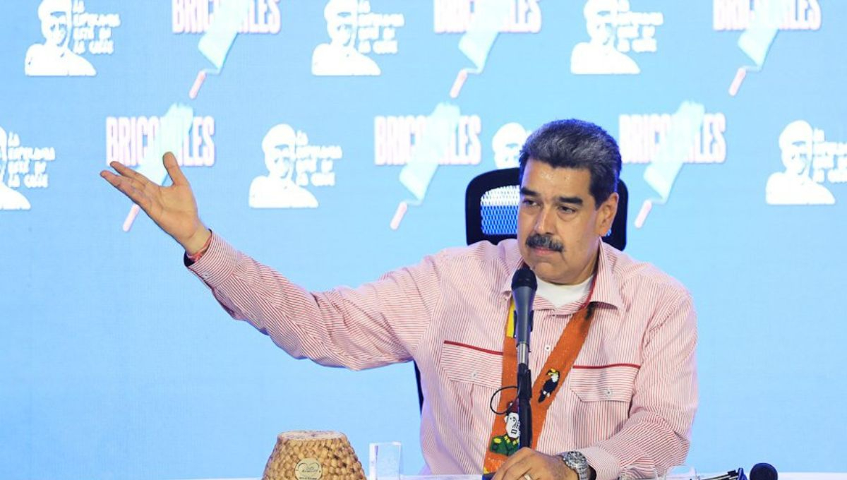 Nicolás Maduro externó su descontento con Venezuela