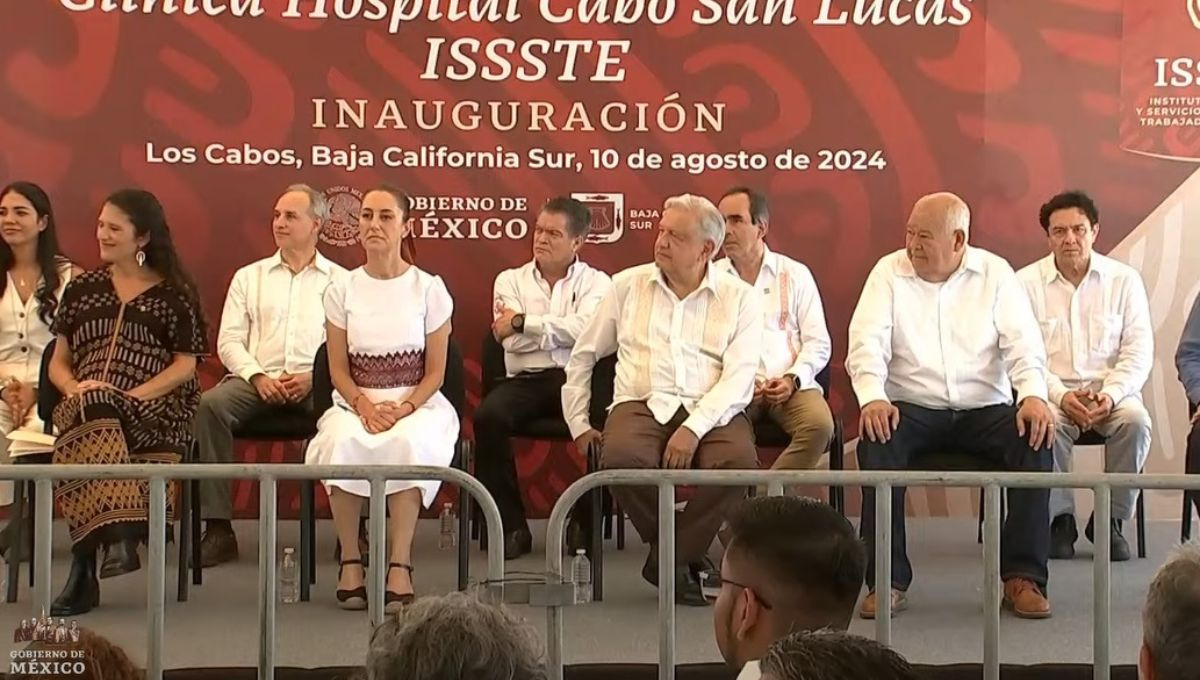 AMLO encabeza inauguración de la Clínica Hospital Issste Cabo San Lucas