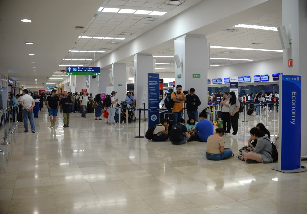 El aeropuerto de Mérida suma 84 vuelos para este sábado